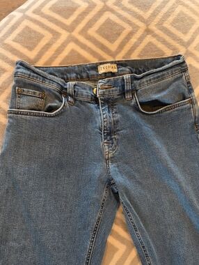 Tecovas Classic Straight-Leg Blue Jeans